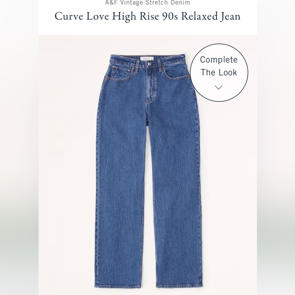 NWT 90’s relaxed jean